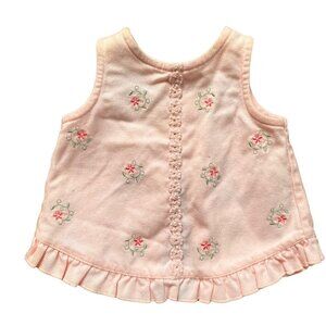 Vintage Miniwear Dress Baby Jumper Easter Romper Embroidered Baby Size 0-3 Month